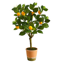 Load image into Gallery viewer, Nearly Natural Lemon Tree - 24in.